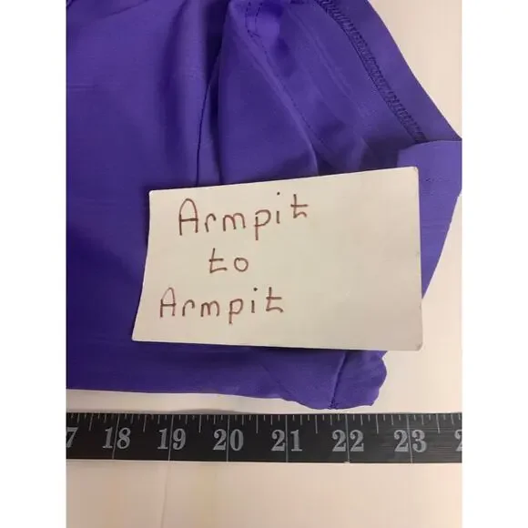 Polo Shirts Purple & Lavender Preppy Golf Causal Mens SZ L - Picture 7 of 9